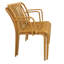 Badi Stacking Patio Dining Armchair-726881099