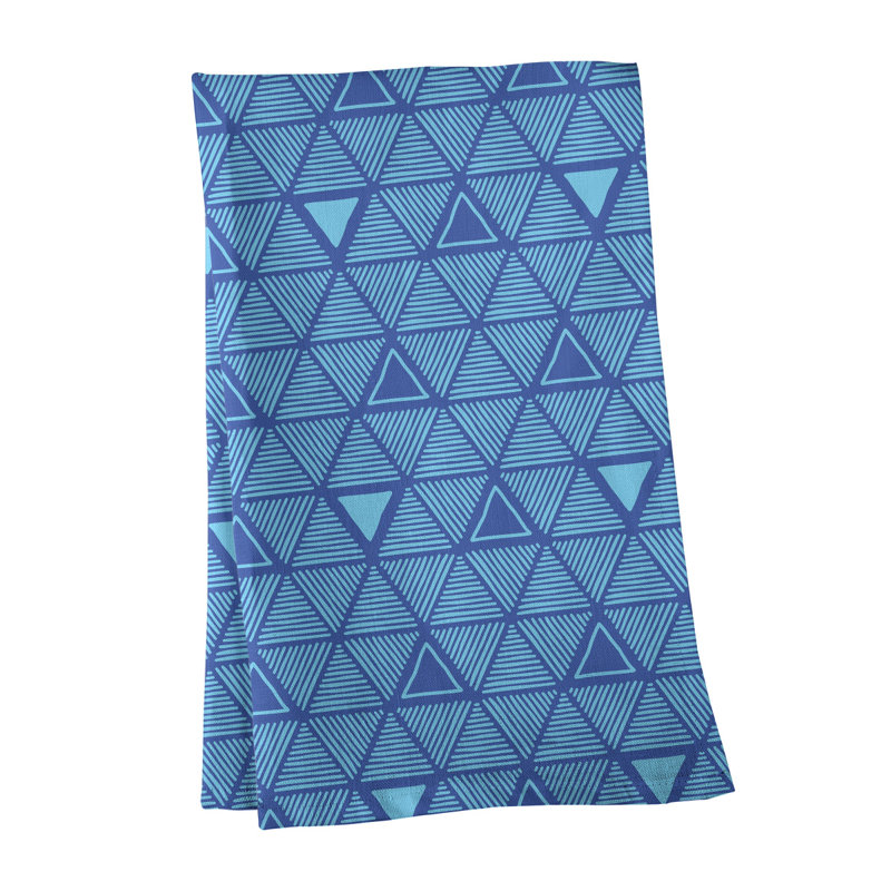 Jordao Tea Towel Kitchen Towel, Blue/Sky, Poly Twill