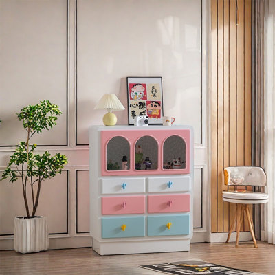 Spacious Cabinet with Glass Doors