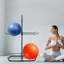 2 Tier Yoga Exercise Ball Storage Rack