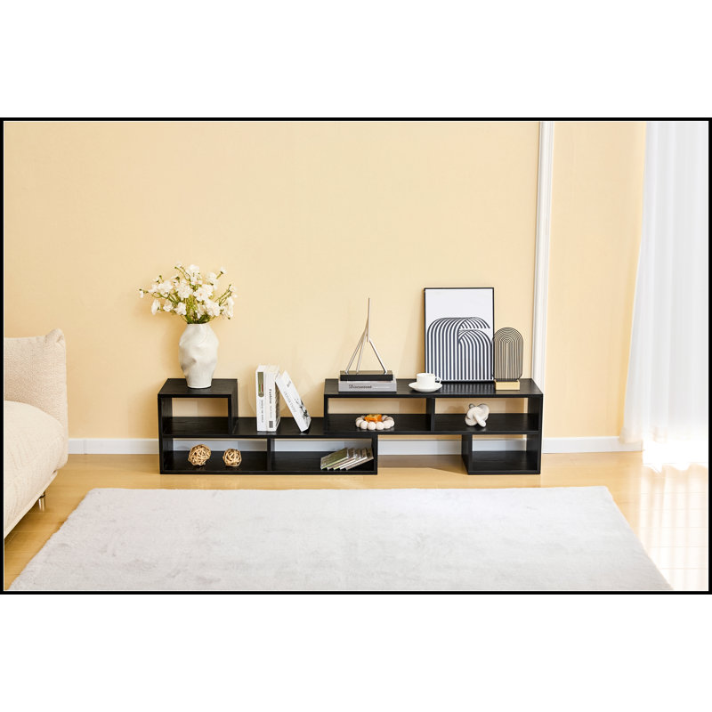 Adjustable Alla with Open Storage, Black