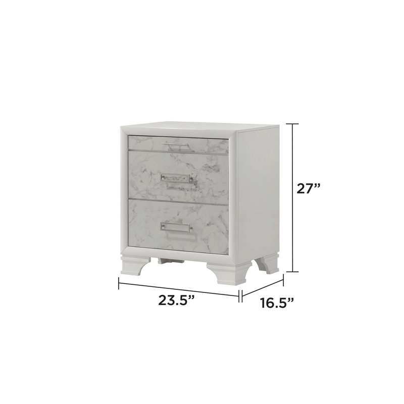 Ensemble de chambre avec grand lit 4 pièces Soul Modern Style