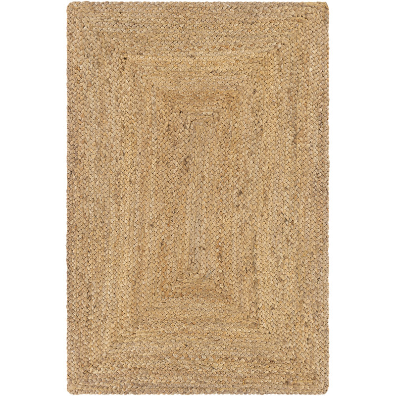 Tapis beige tissé à la main Berkeley, Tapis de couloir de 2 pi 6 po x 8 pi