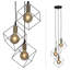 Ramon 1 - Light Black Cluster Pendant