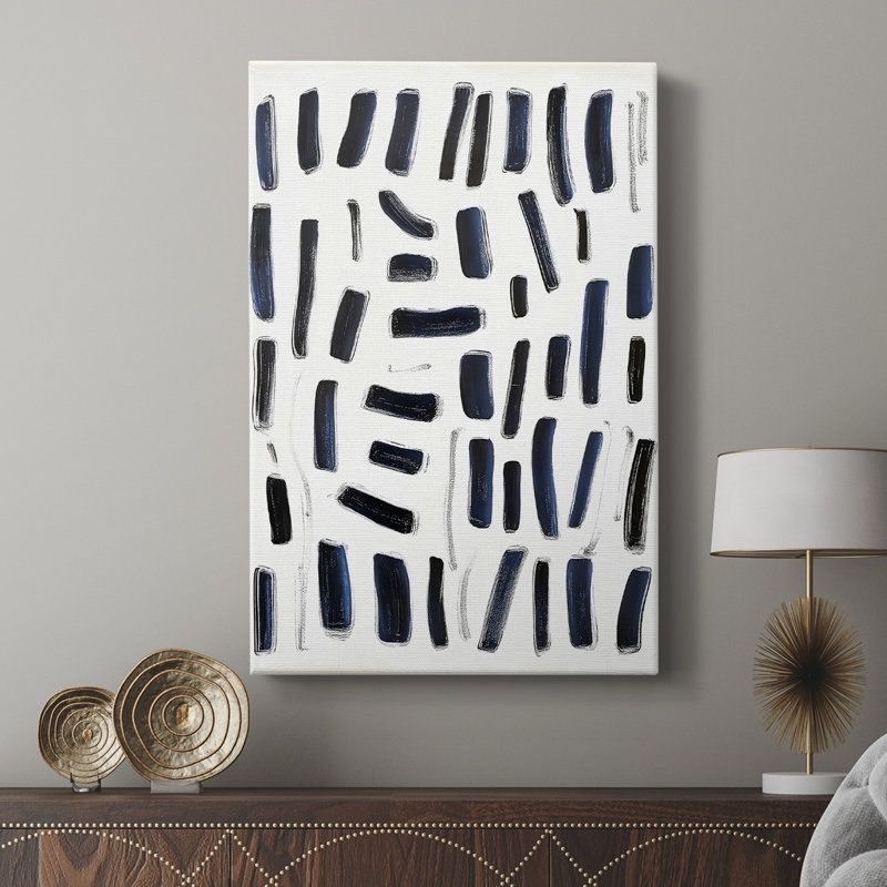 ABSTRACT Series DLxxIV - Cavas de galerie sur mesure, H 27 po x l 18 po