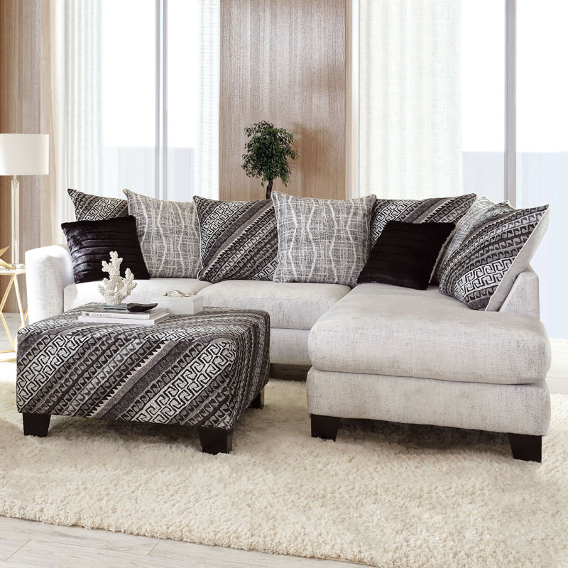 Canapé modulaire 2 pièces Hardden