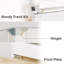 Porte pliante en bois massif 1-Lite-111656831-111656833
