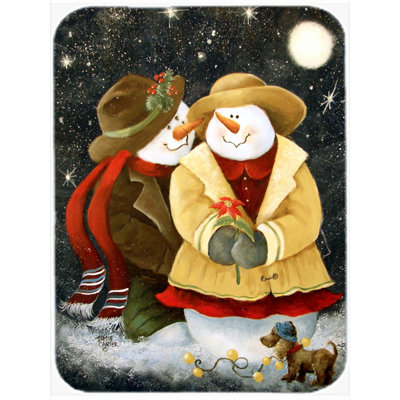 Love at Christmas Niam Glass Cutting Board