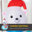 Décoration de Noël gonflable pour l'extérieur Outsunny 5 pi