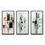 «Yellow Suprematism Geometric Symphony», 3 pièces sur toile-989025325-989025318