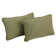 Microsuede Reversible Throw Pillow