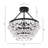 Deonta 5-Tier Dimmable Semi-Flush Crystal Chandelier-1583912172
