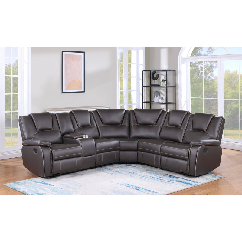 Fauteuil inclinable Rattee, Fauteuils inclinables électriques, Similicuir brun