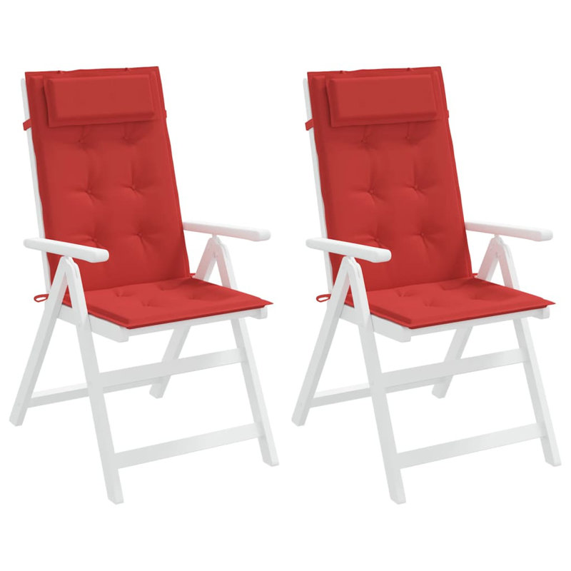 Dajuana Outdoor 1.2'' Dining Chair Seat / Back Cushion, Anthracite