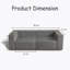 Canapé de luxe 39 po avec accoudoir droit en velours côtelé avec module de compression-1020076523-1039378611