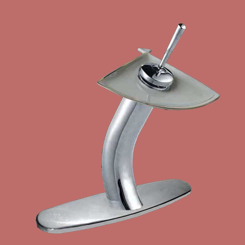 Robinet pour salle de bain à un trou Waterfall