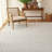 Msr Vermont Martha Stewart Hand Loomed Nz Wool/Cotton Geometric Rug in Ivory-91047887