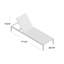 Ensemble de chaises longues inclinables 77,56 po Caggiano-100694608