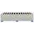 Ebern Designs Bed Frame Without Mattress  Twin XL Velvet-748826983-746625505