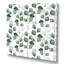 Branche d'eucalyptus sur fond blanc I - Impression sur toile-66800684-66800685