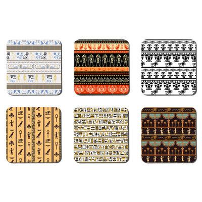 Square 6 Piece Coaster Set