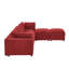Canapé et chaise modulaire réversible de 138 po de largeur Aprea-86294996