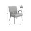 Chaise de salle d'attente antimicrobienne empilable l 27 po avec structure en métal-35146676