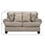 Causeuse traditionnelle en chenille Tobia