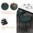 Boucle Dining Chairs Set of 2, Upholstered Dining Chairs with Black Metal Legs, Modern Dining Chair-1050632457