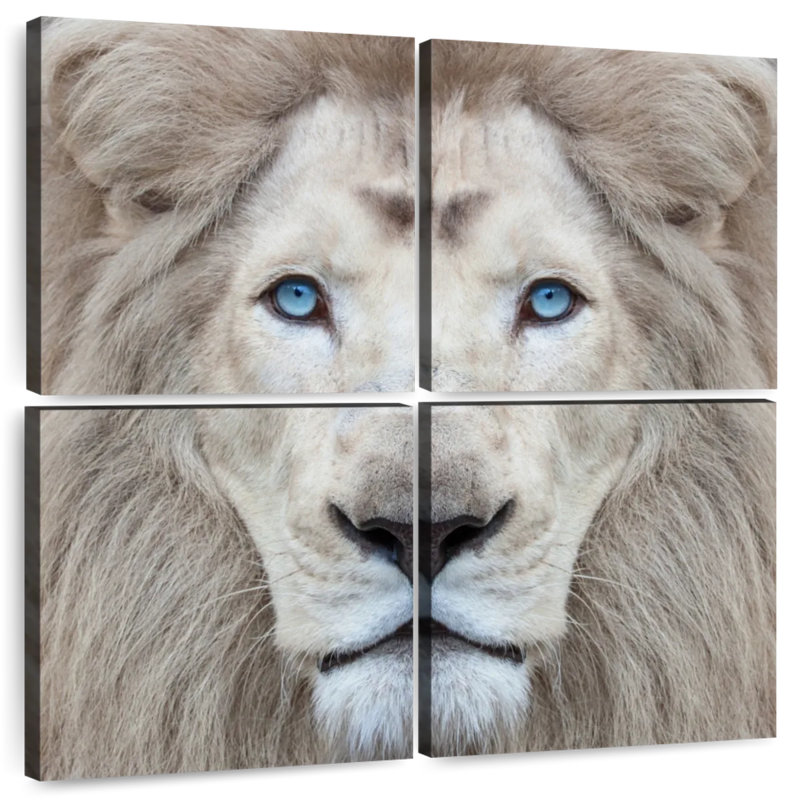 Lion exotique Brampt, H 18 po x l 18 po