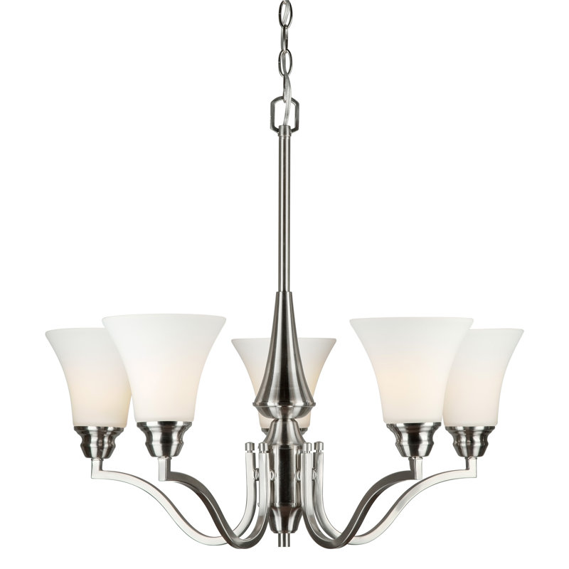 Lustre classique/traditionnel ombré 5 lumières