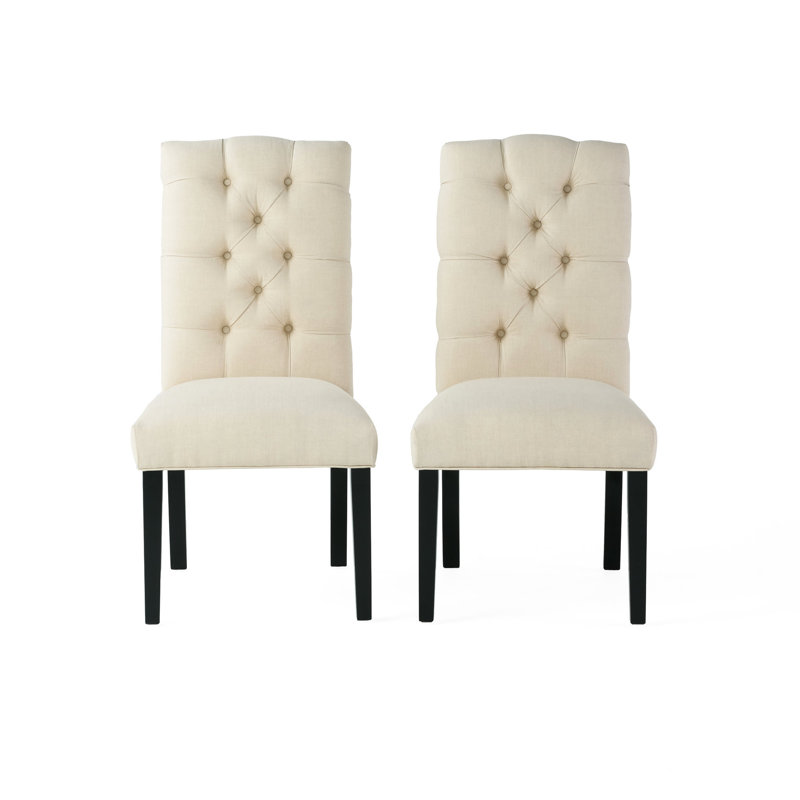 2 chaises de salle à manger - Décoration élégante pour le salon, 42 po de hauteur x 24,5 po de largeur, 21,31 po de profondeur, 2 décorations de style moderne, 42 po x 24,5 po x 21,31 po