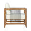 Ensemble de 2 chaises longues modernes pour patio, en bois d'acacia avec accents de corde, pour terrasse extérieure.