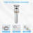 Bathroom Faucet With Pull Down Sprayer, 2 Handles 3 Hole Bathroom Faucet-107099426