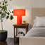 Lampe de table Moonlight - abat-jour en lin, gradateur-483943181