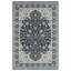Tapis bleu marine / gris clair / crème-327733989