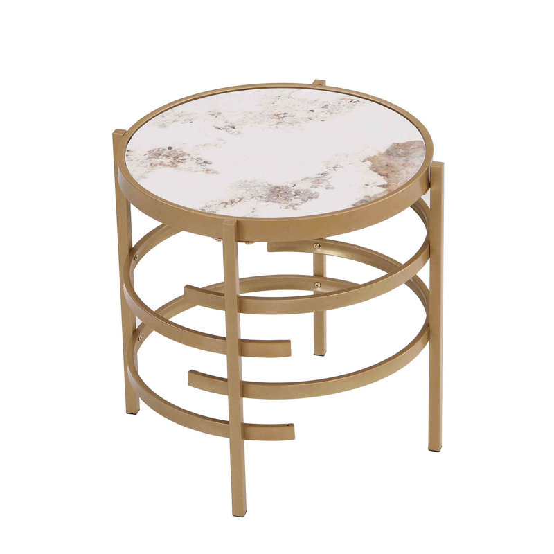 Side Table With Distinctive Design And Functionality
