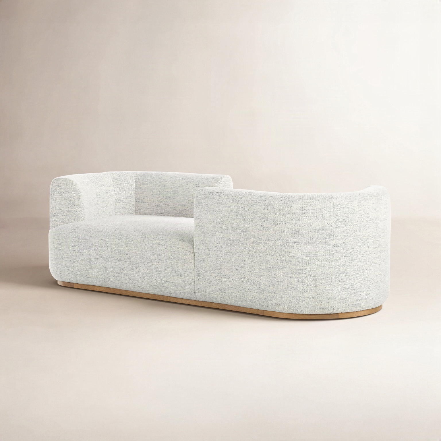 Kal Upholstered Chaise Lounge, Surrey Olive