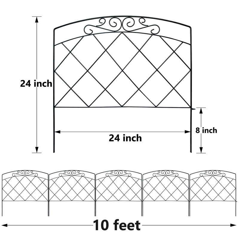 Metal Garden Accents Accessories