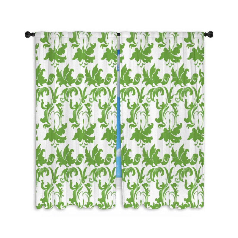 Sughra Room Darkening Curtain Pair, 56" W x 80" L
