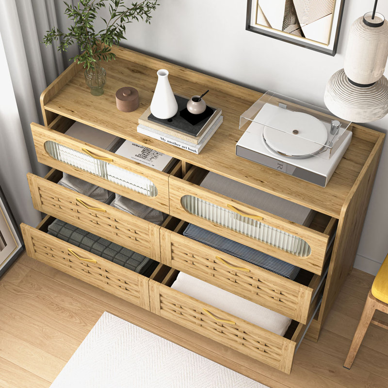 Commode à 6 tiroirs