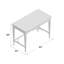 Marseille Solid Wood Writing Desk