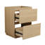 Meuble-lavabo avec double tiroir, meuble-lavabo autoportant, meuble-lavabo-113448796