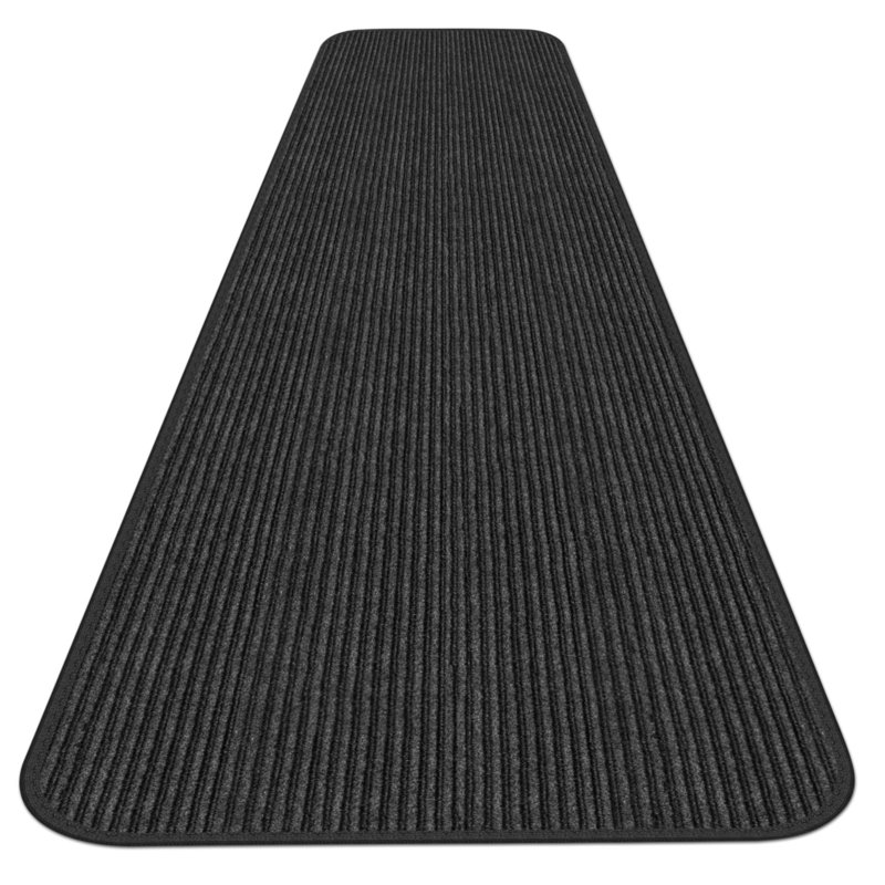Tapis de couloir intérieur et extérieur à double nervures House, Home and More, Tapis de couloir : 3 pi x 10 pi
