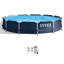 Piscine hors-sol ronde en métal avec pompe Intex-138764760-138764762