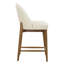 Tabouret de comptoir en cuir Stitches