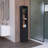 Parks Linen Bathroom Storage Cabinet With One Doors, Tall Bathroom Cabinet With 6 Shelves, For Bathroom, Living Room, Kitchen-318690317