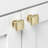 Deco 1 1/4" Length Square Knob Multipack-110393778