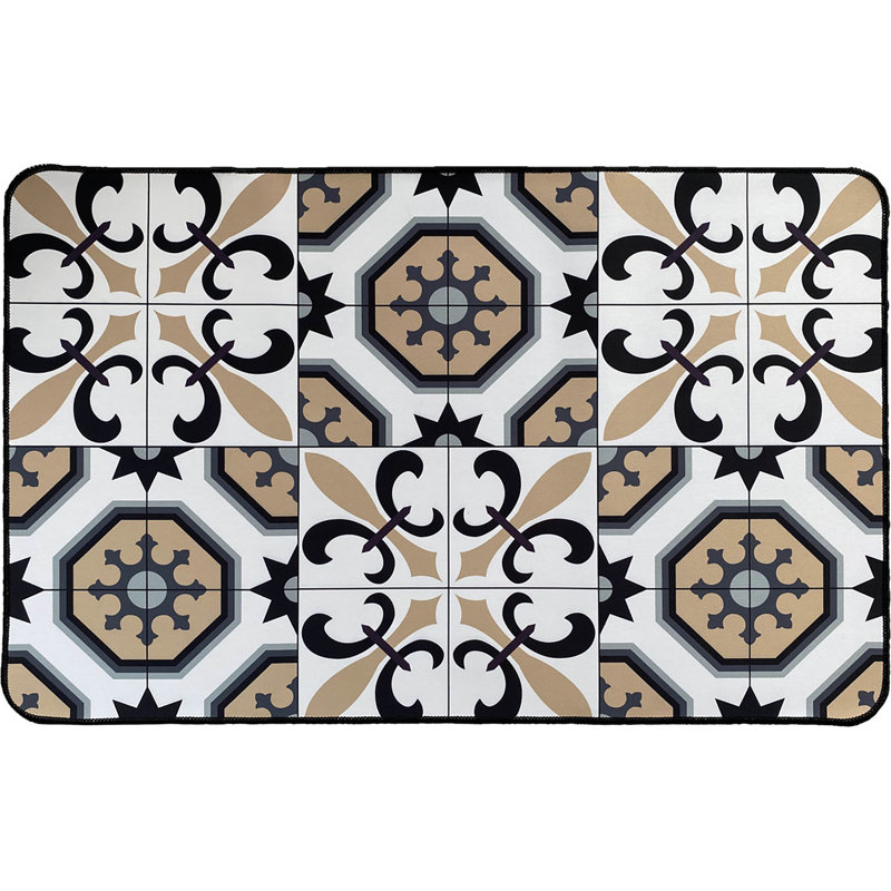 Tapis de cuisine Carmen, Blanc