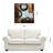 Handmade Industrial Abstract Wall Decor on Metal